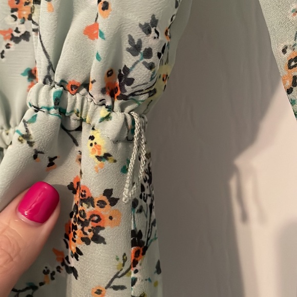 NWT Loft Outlet Petites. Size SP floral midi dress - Picture 5 of 17